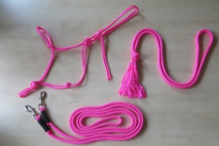 SET! Touwhalster+teugels+neckrope 