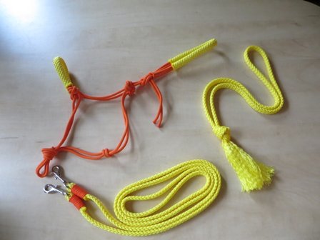 SET! Touwhalster+teugels+neckrope 