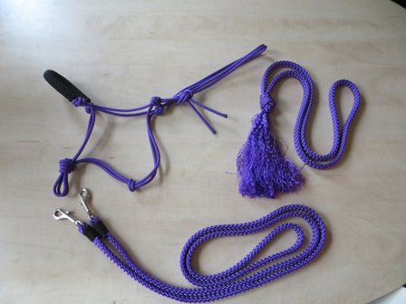 SET! Touwhalster+teugels+neckrope 