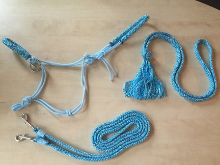SET! Touwhalster+teugels+neckrope 
